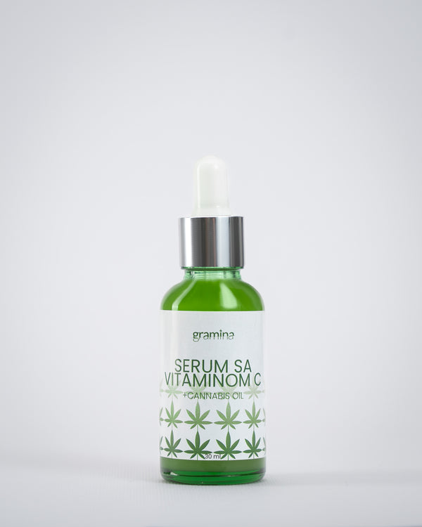 SERUM WITH VITAMIN C WITH CANNABIS OIL