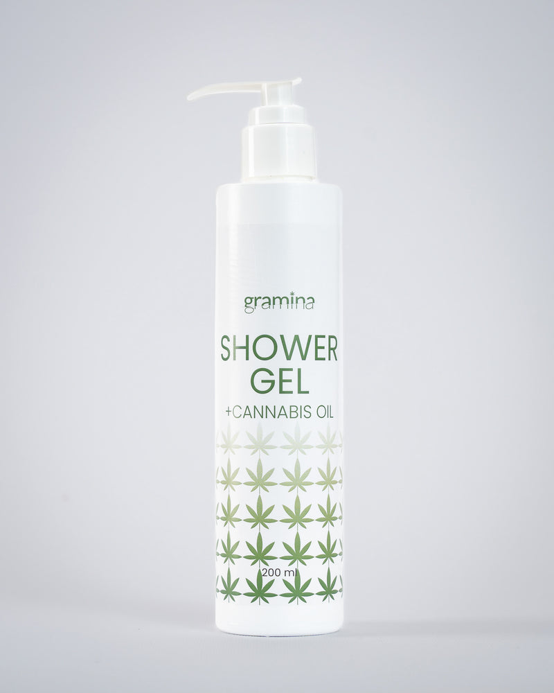 SHOWER GEL WITH CANNABIS OIL