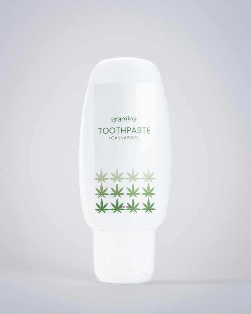 Toothpaste with Cannabis oil